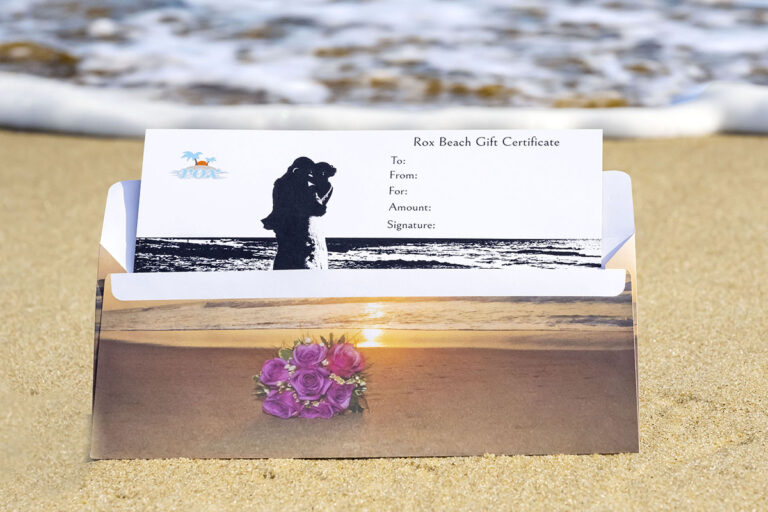 Ocean City Vow Renewal Gift Certificate